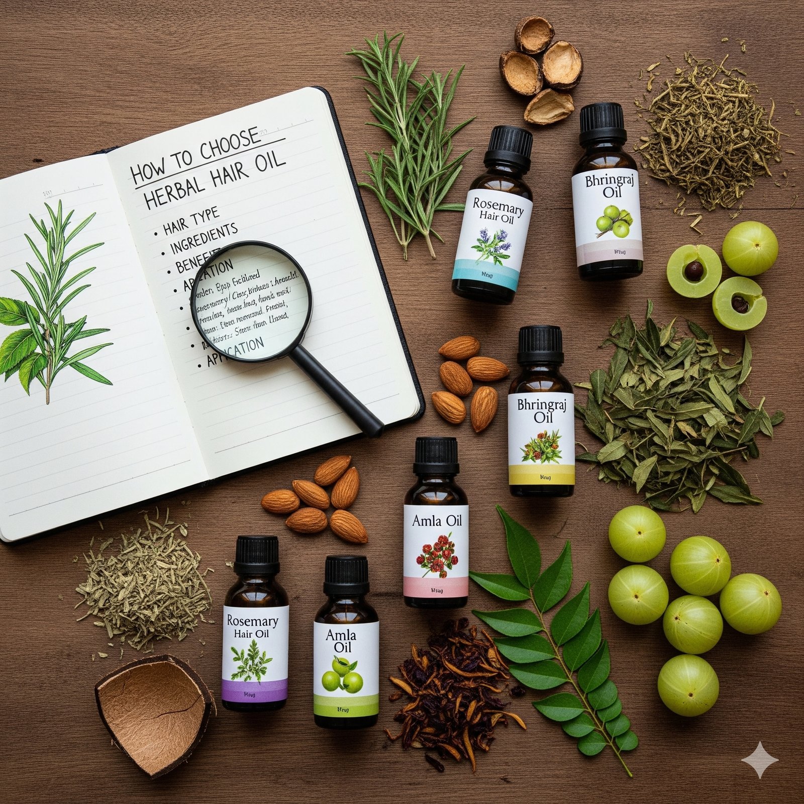 How to Select the Perfect Herbal Hair Oil for Your Scalp
