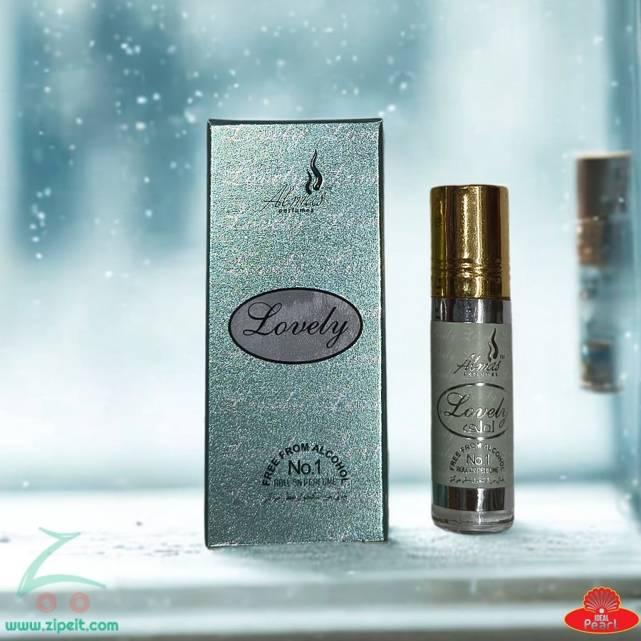 Al Mas Lovely Attar Roll On 6ml (Pack of 4) Long Lasting Alcohol-Free  Perfume