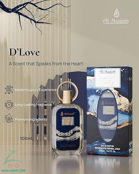 Al-Nuaim Imperial Valley – 100 ml Eau de Parfum for Men Women Fresh  Woody, All-Day Wear