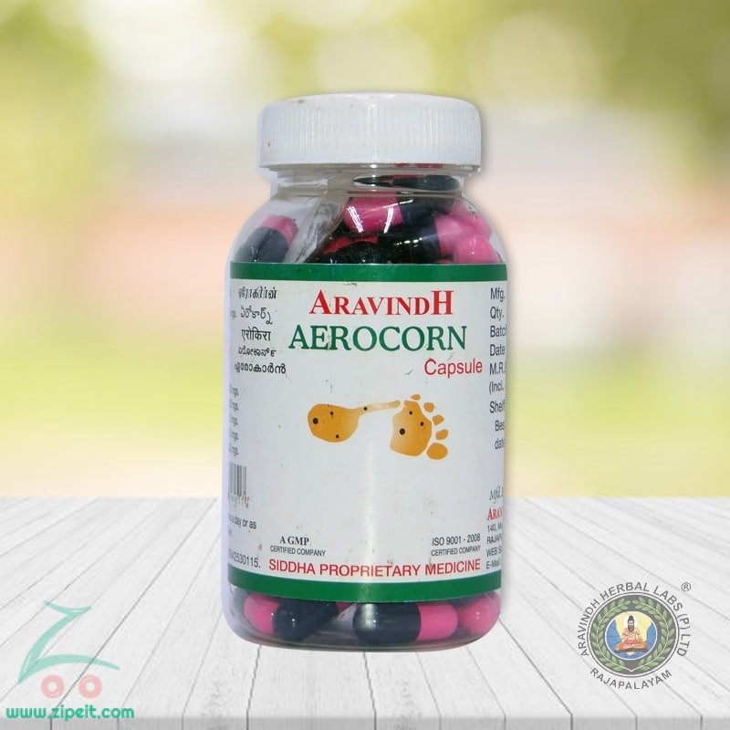 Aravindh Herbal Labs - Aero Corn Capsules - 100nos