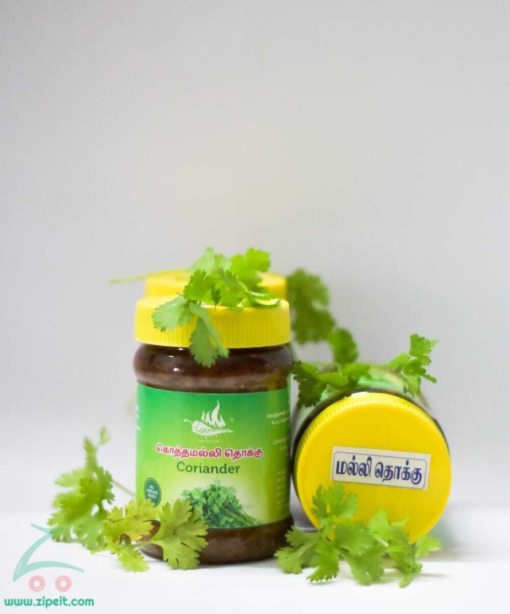 Lovesca - Kothamalli (Coriander) Thokku (Rice Paste) - 300g