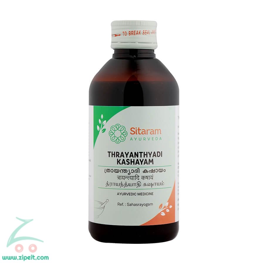 Sitaram Ayurveda Trayantyadi Kashayam 200ml Shop Products Online