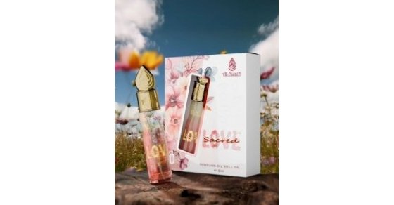 Parfum Huile Al-Nuaim D'amour - Longue Durée, Sans Alcool - Flacon 6ml (Neuf)